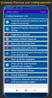 All Company Coding Questions capture d'écran 1