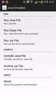 Java Manager; Emulate Java تصوير الشاشة 2