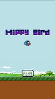 Hippy Bird Affiche