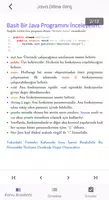 Java ile Yazılım Öğren capture d'écran 5