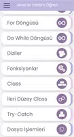 Java ile Yazılım Öğren capture d'écran 1