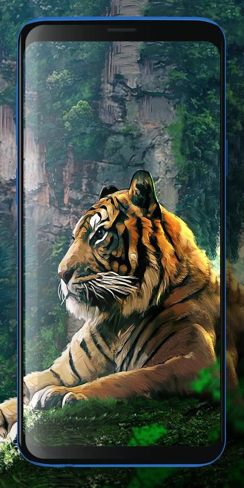 19 Gambar  Wallpaper Harimau  3d  Richi Wallpaper
