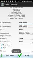 JAVAD HPT Repeater Setup screenshot 3