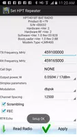 JAVAD HPT Repeater Setup screenshot 7