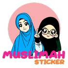 Muslimah Sticker for WhatsApp ไอคอน