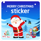 Christmas Stickers for WhatsApp - WAStickerApps आइकन