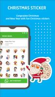 Christmas Stickers for WhatsApp - WAStickerApps Ekran Görüntüsü 1