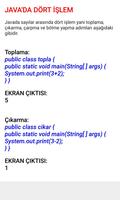 Java Öğren ảnh chụp màn hình 3