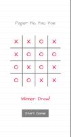 Paper Tic Tac Toe-poster