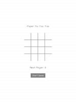 Paper Tic Tac Toe syot layar 2