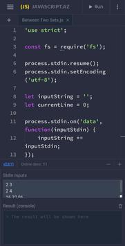 Javascript.az - Code Editor screenshot 1