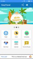 EasyTravel - Cheap Prices on Flights & Hotels Affiche