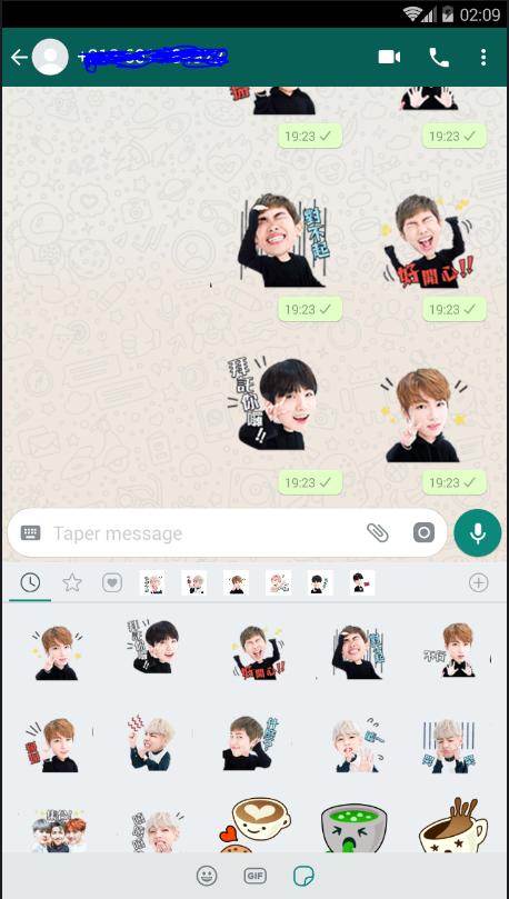 20 Inspirasi Cara  Unduh Stiker  Bts  Di  Wa  Sticker Fans