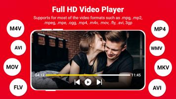 XNX Video Player - HD Formats capture d'écran 1