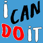i can do it - success quotes icon