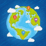 Wo liegt das? - Geografie Quiz APK