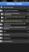 MePlayer Music captura de pantalla 2