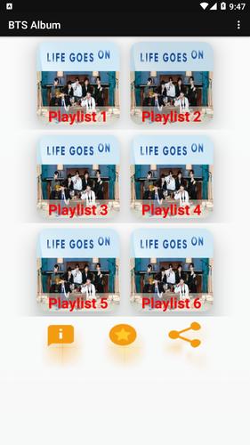 Android İndirme için BTS Song Offline 2020 - Life Goes On APK