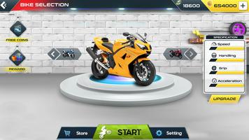 Game Balap Sepeda Moto Rider screenshot 2