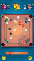 Carrom Board Disc Carrom Pool syot layar 2