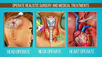 Jeux de Chirurgie Simulateur capture d'écran 3