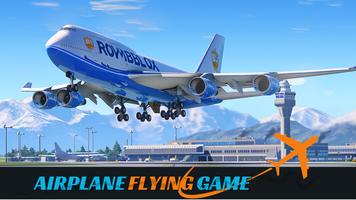Airplane Flying Simulator Game poster
