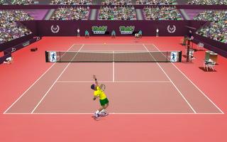 لعبة التنس الرياضية اللاعبين تصوير الشاشة 2