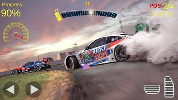Voiture Drift Racing Simulator Affiche