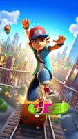 Endless Running Battle Plakat