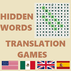 Hidden Words Language Games icône