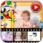 Kids Birthday Video Maker icono