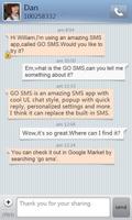 GO SMS Pro SimpleStripe theme 海报