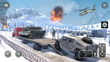 3 Schermata Truck Simulator Army Games 3D