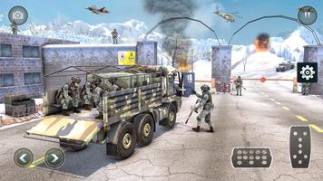 Truck Simulator Army Games 3D screenshot 2