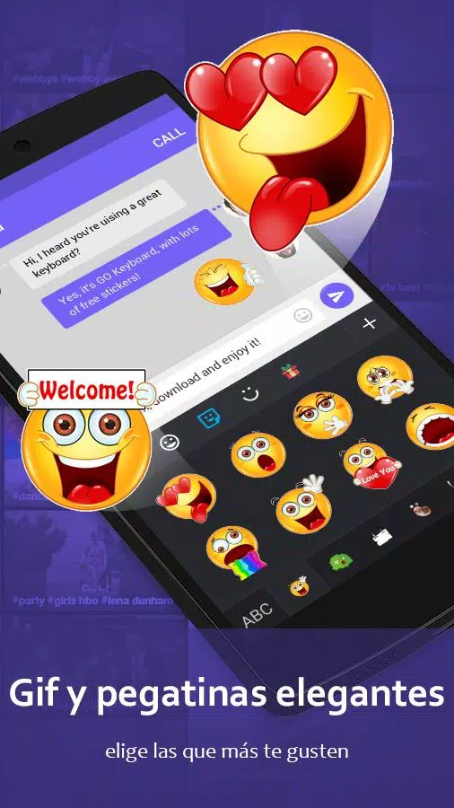 Descarga de APK de Teclado GO - Emojis & Themes para Android