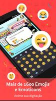 Teclado GO - Emojis & Themes imagem de tela 1