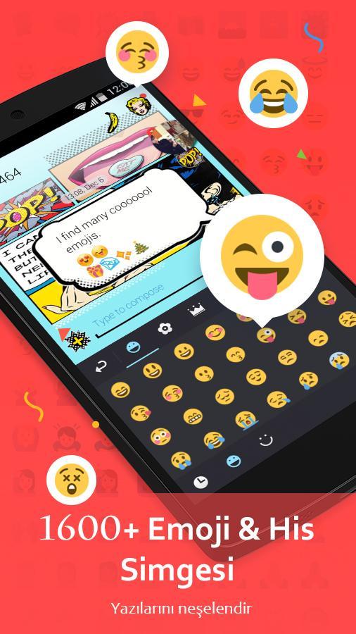 Emoji klavye android indir