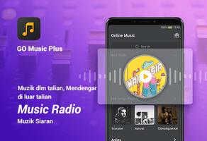Pemain Muzik GO PLUS - Mendengar di luar talian penulis hantaran