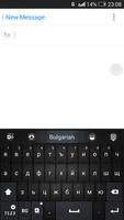 Bulgarian for GO Keyboard capture d'écran 3