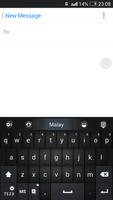 Malay for GO Keyboard - Emoji capture d'écran 3