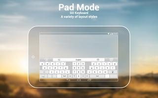 GO Keyboard Plugin- Tablet,Pad screenshot 2