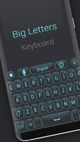 Big letters keyboard ภาพหน้าจอ 1