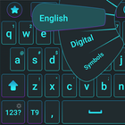 لوحة المفاتيح QWERTY أيقونة