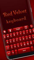 Rote Samt-Tastatur Screenshot 1