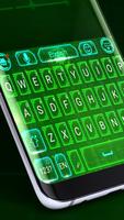 Teclado de hacker cibernético imagem de tela 1