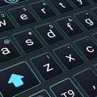 Big keys for typing keyboard icon