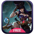 Caitlyn LoL Temática icono