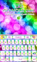 Glamorous ★ Rainbow Keyboard ★ โปสเตอร์