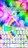 Glamorous ★ Rainbow Keyboard ★ screenshot 1