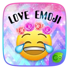 Скачать Love Emoji GO Keyboard Theme APK